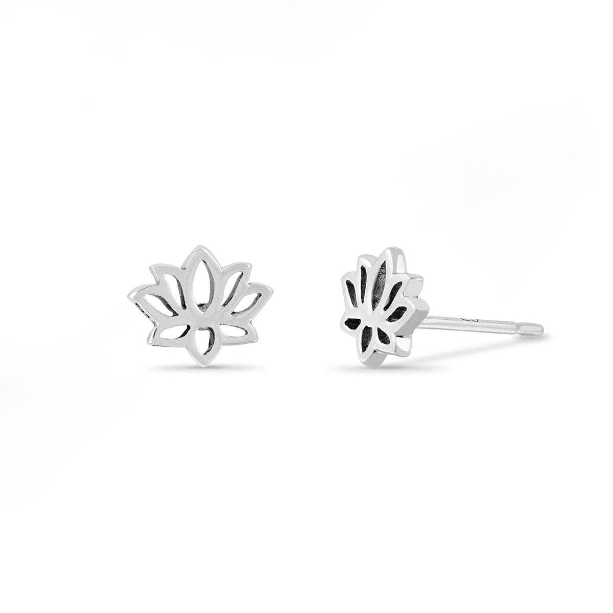 Lotus Flower Studs