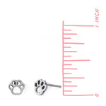 Boma New Earrings Puppy Dog Paw Studs