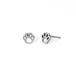 Boma New Earrings Puppy Dog Paw Studs