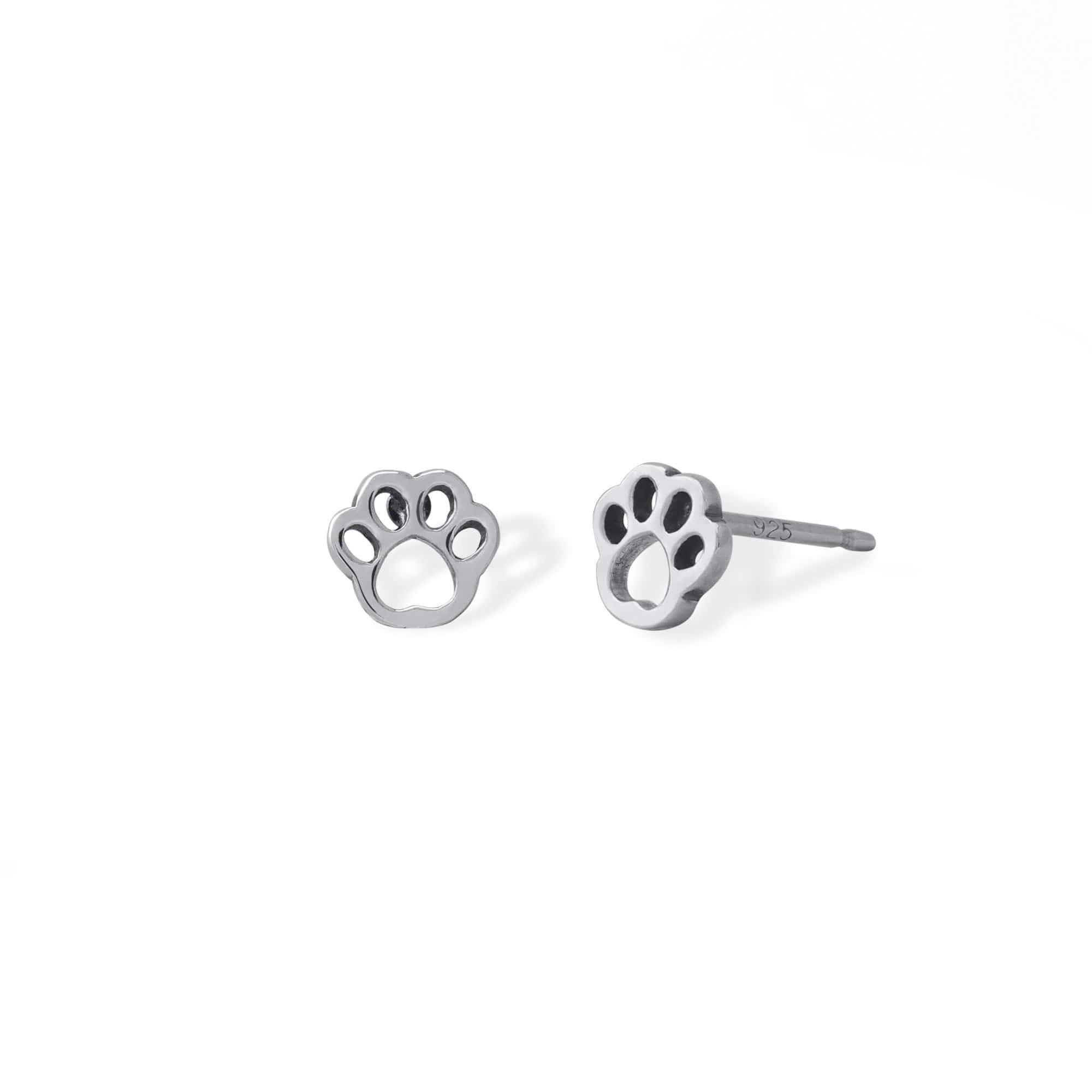 Boma New Earrings Puppy Dog Paw Studs