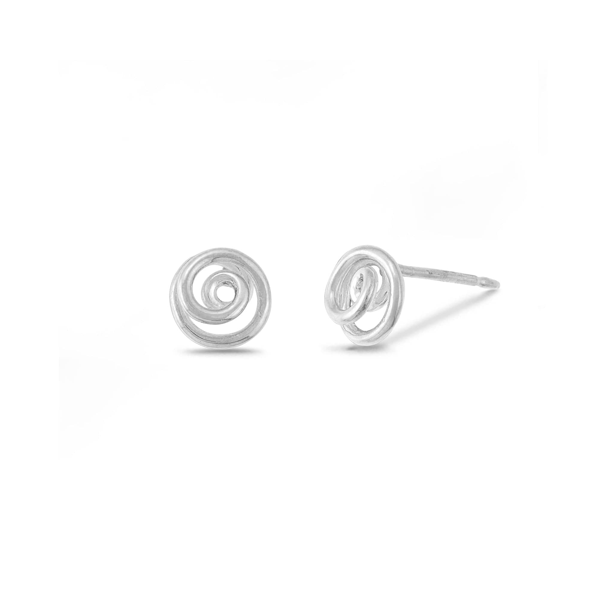 Boma Jewelry Earrings Spiral Stud Earrings