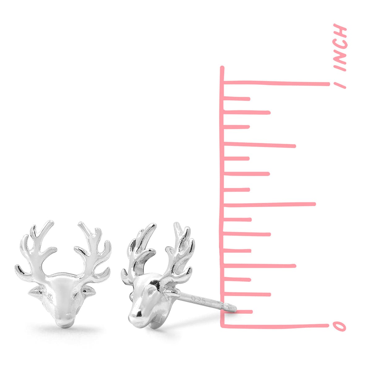 Boma Jewelry Earrings Deer Stud Earrings