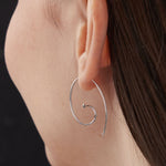 Boma Jewelry Earrings Spiral Pull Through Earrings