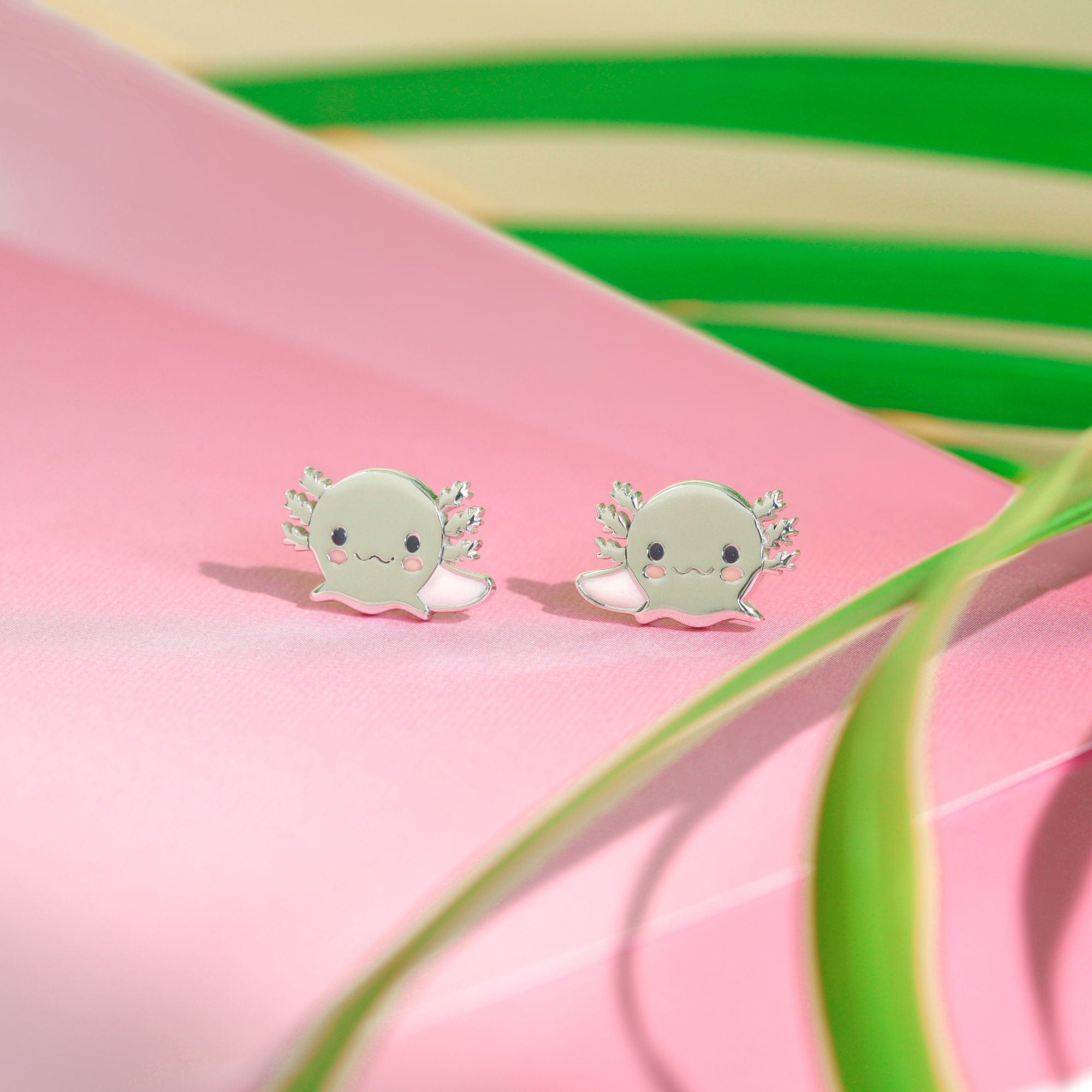 Boma Jewelry Earrings Axolotl Stud Earrings