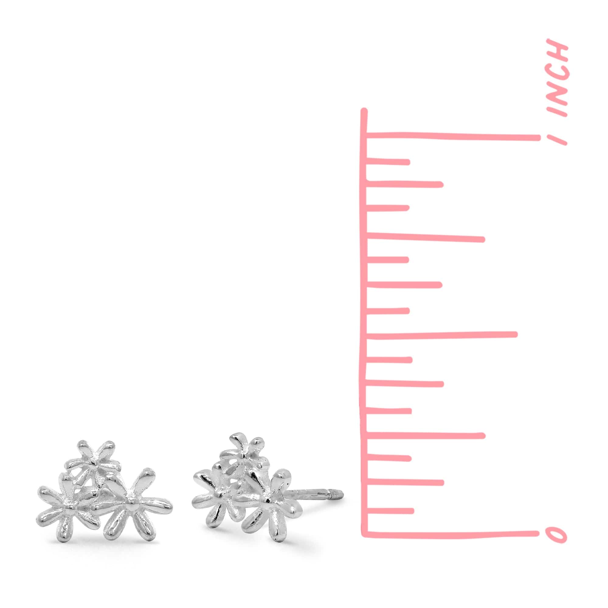 Boma Jewelry Earrings Daisy Flower Bunch  Stud Earrings