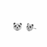 Boma Jewelry Panda Bear Stud Earrings