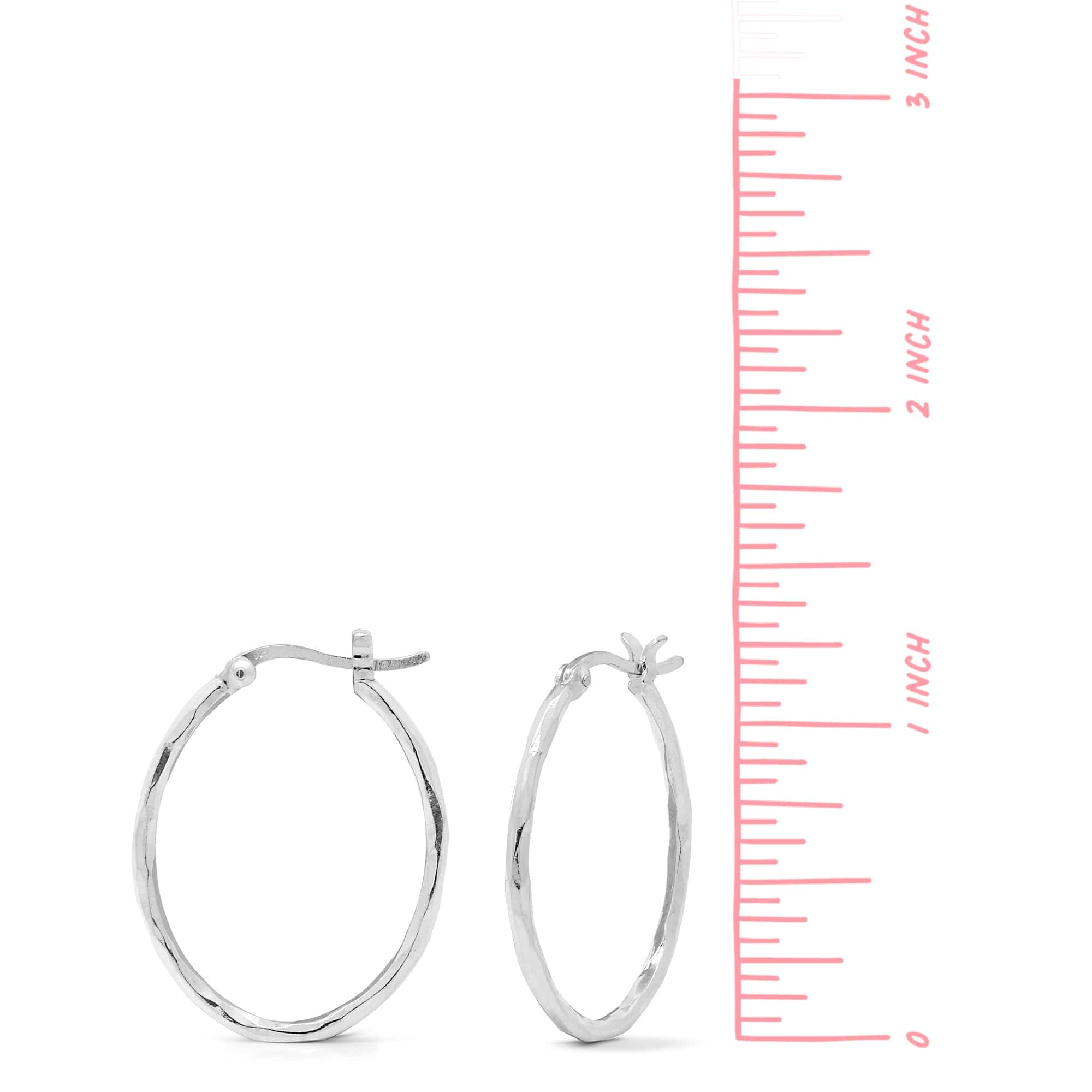 Boma Jewelry Organic Textured Hoops