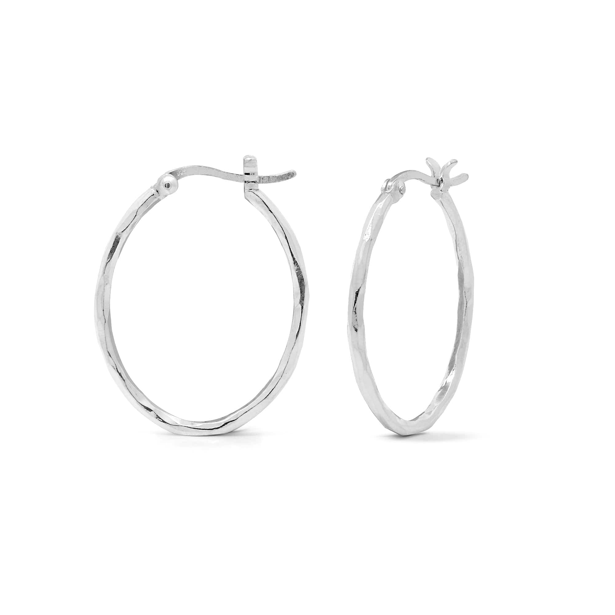 Boma Jewelry Organic Textured Hoops