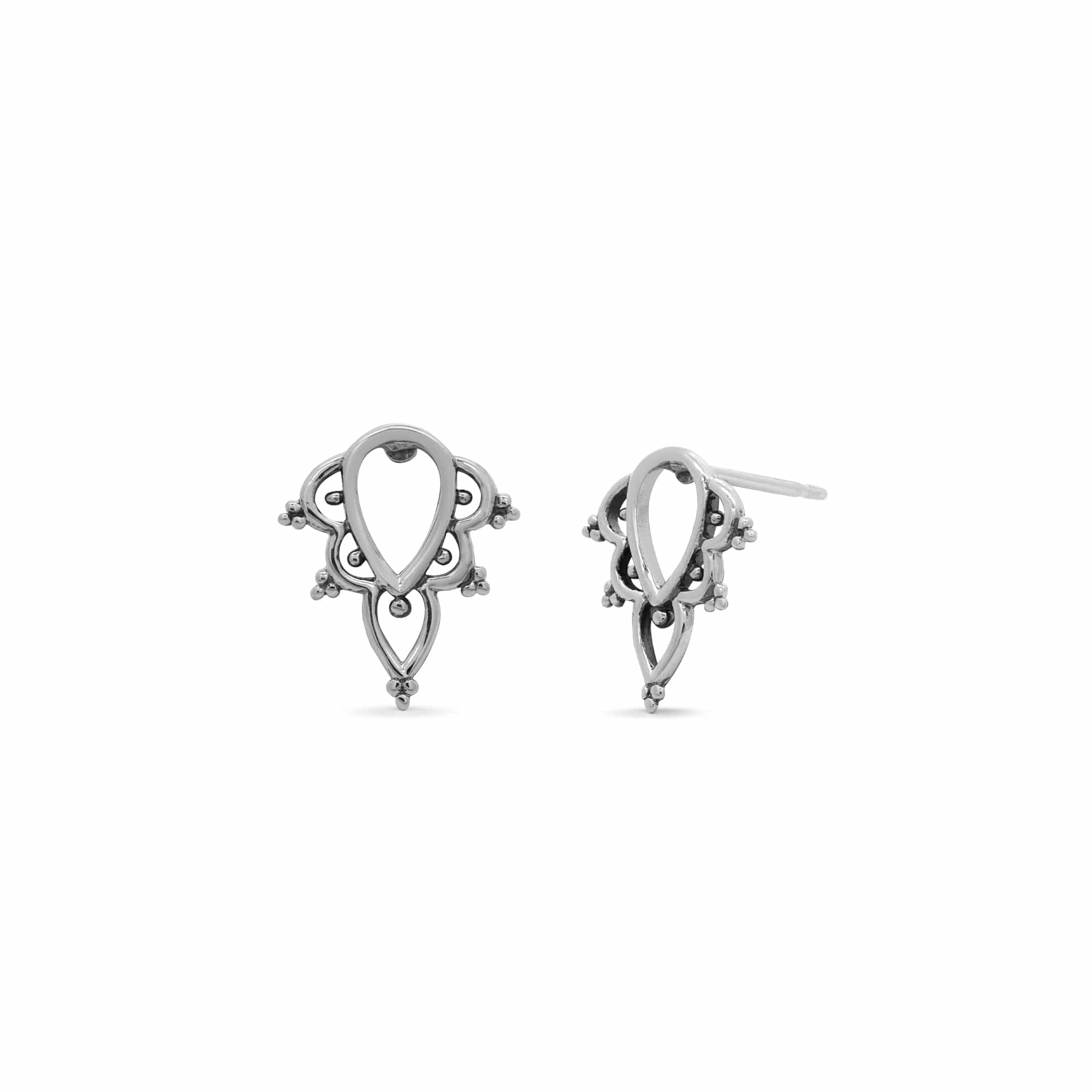 Boma Jewelry Pointed Bohemian Stud Earrings