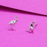 Boma Jewelry Flamingo Origami Studs