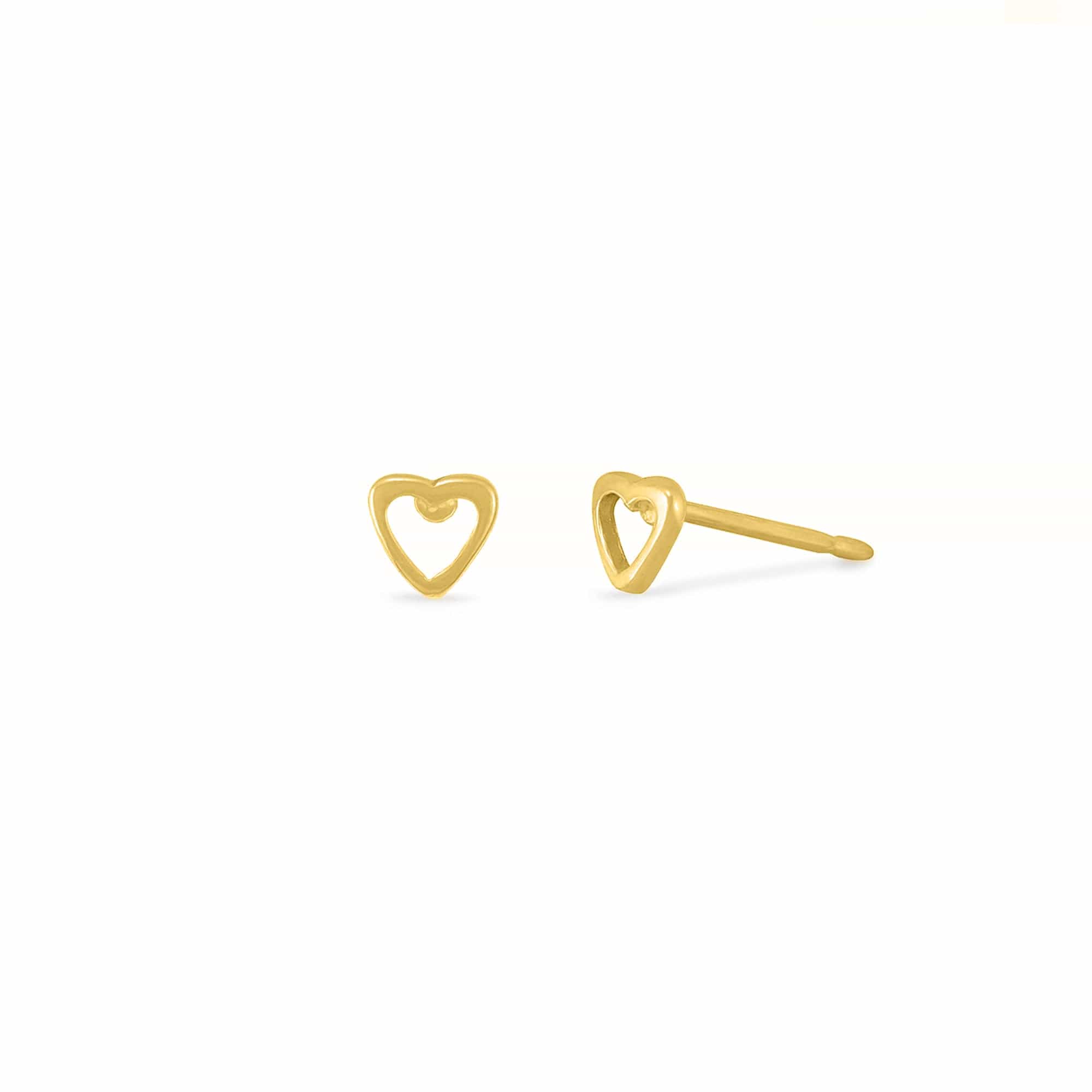 Boma Jewelry Open Heart Studs