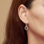 Boma Jewelry Wild Textured Organic Teardrop Hoops