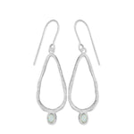 Boma Jewelry Wild Organic Drop Earrrings with Opal