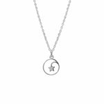 Boma Jewelry Shooting Star Open Circle Necklace