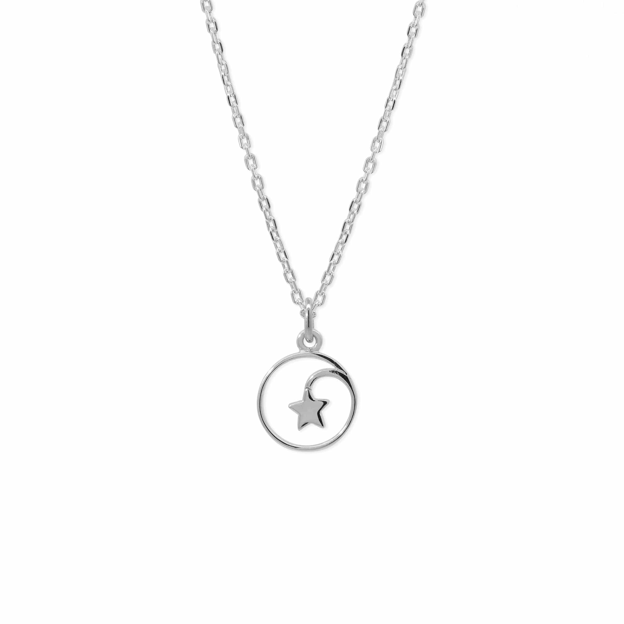 Boma Jewelry Shooting Star Open Circle Necklace