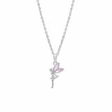 Boma Jewelry Enchanting Tinkerbell Fairy Necklace with Stone