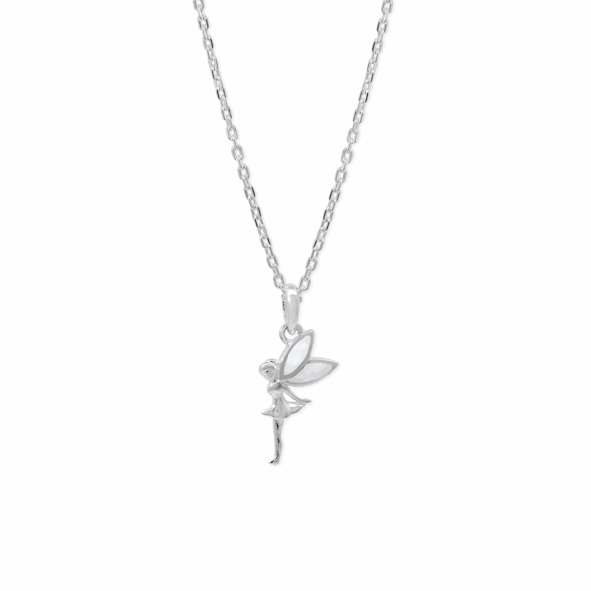 Boma Jewelry Enchanting Tinkerbell Fairy Necklace with Stone