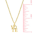 Boma Jewelry Vote Necklace