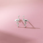 Boma Jewelry Dainty Flamingo Studs