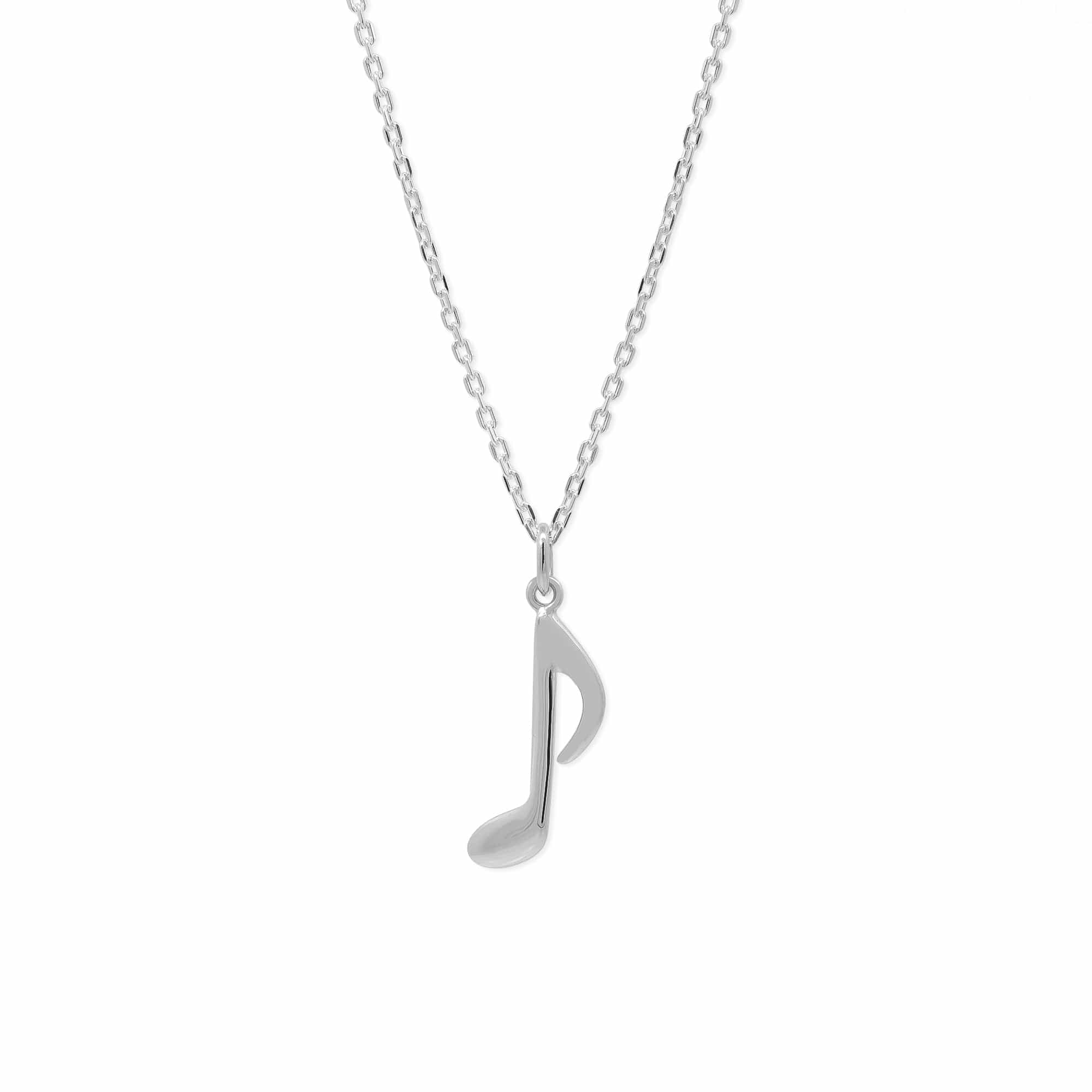 Boma Jewelry Eighth Note Music Necklace