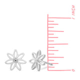 Boma Jewelry Outline Daisy Flower Studs