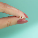 Boma Jewelry Clare Mini Studs with Stone