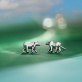 Boma Jewelry California Grizzly Bear Earring Studs