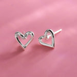 Boma Jewelry Infinite Loop Heart Studs