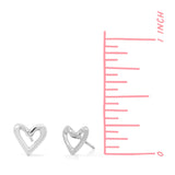 Boma Jewelry Infinite Loop Heart Studs