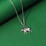 Boma Jewelry California Grizzly Bear Pendant Necklace