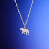 Boma Jewelry California Grizzly Bear Pendant Necklace