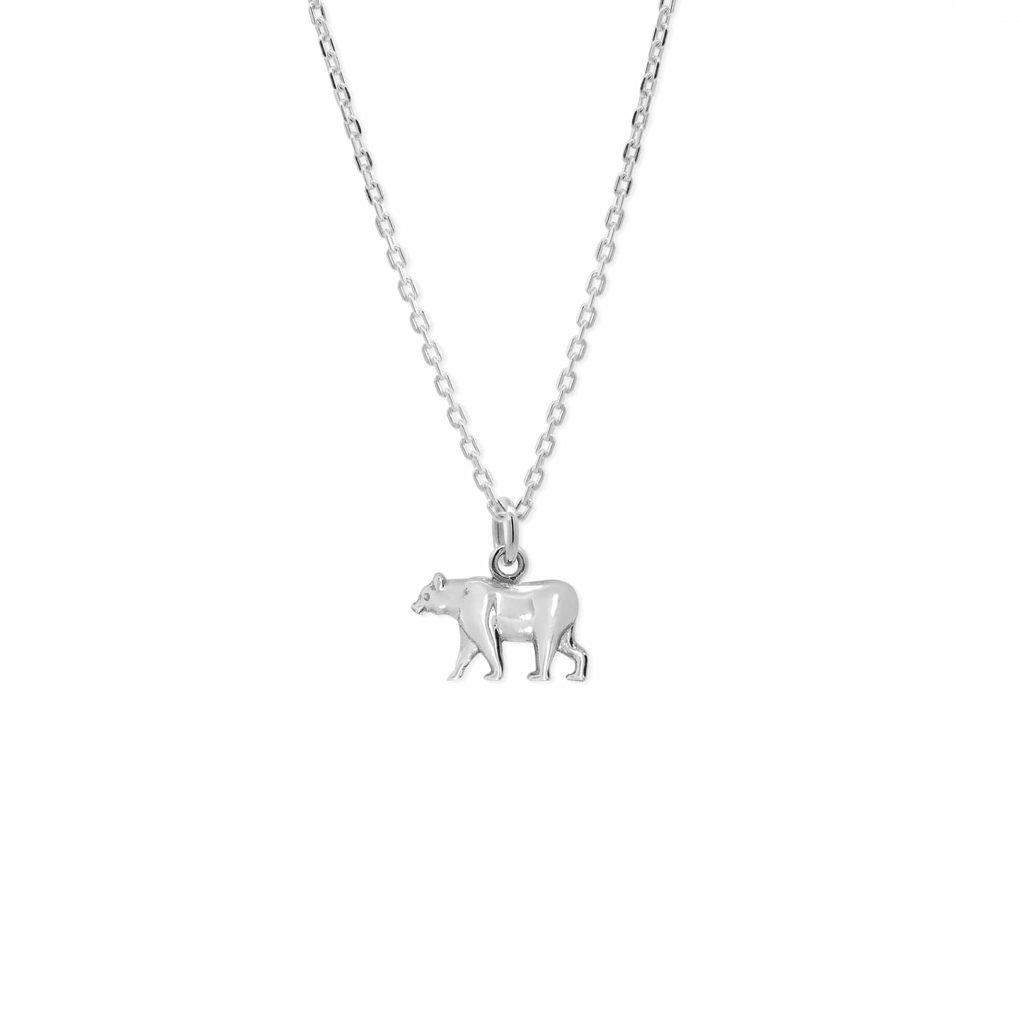 Boma Jewelry California Grizzly Bear Pendant Necklace