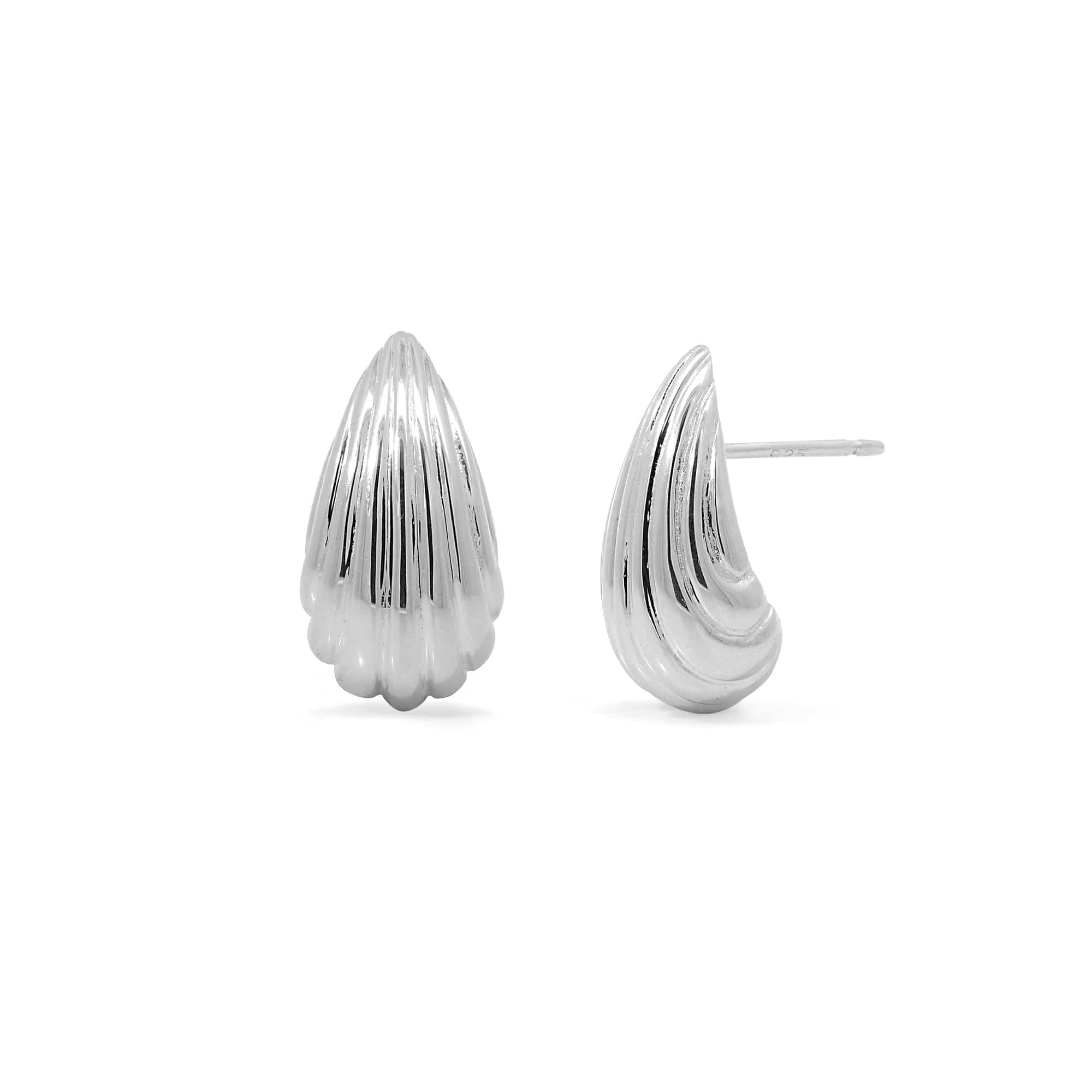 Boma Jewelry Aliana Textured Teardrop Earrings