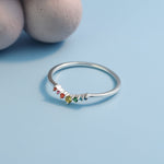 Boma Jewelry Rainbow Multi Color Ring