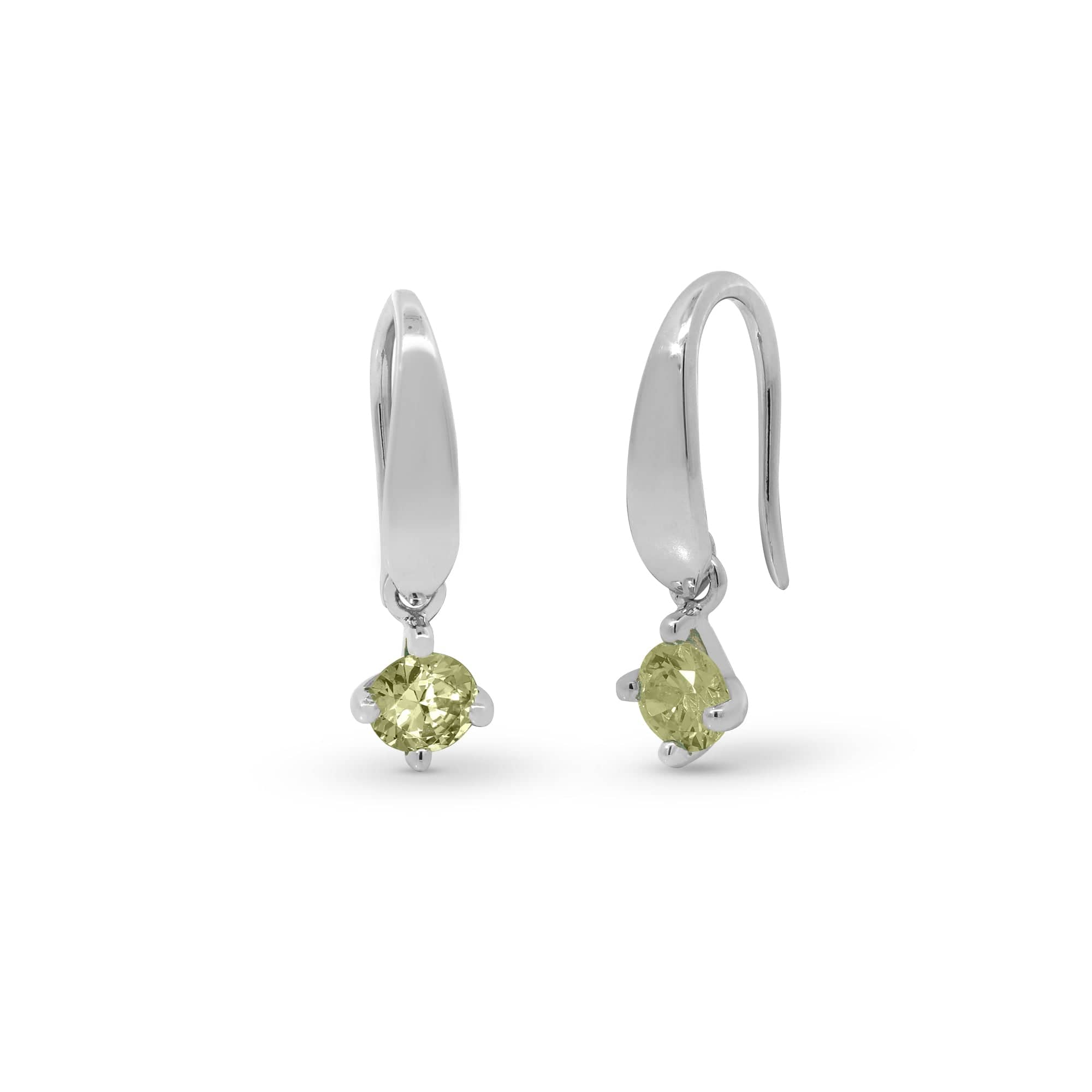 Boma Jewelry Aria Gemstone Open Drop Earring With Stone