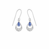 Boma Jewelry Ornamental Gemstone Dangle Earring With Stone