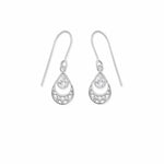 Boma Jewelry Ornamental Gemstone Dangle Earring With Stone