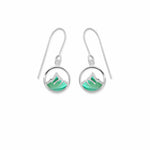 Boma Jewelry Mountain Peak Earrings with Stone