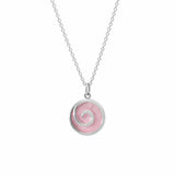 Boma Jewelry Maori Spiral Necklace with Stone