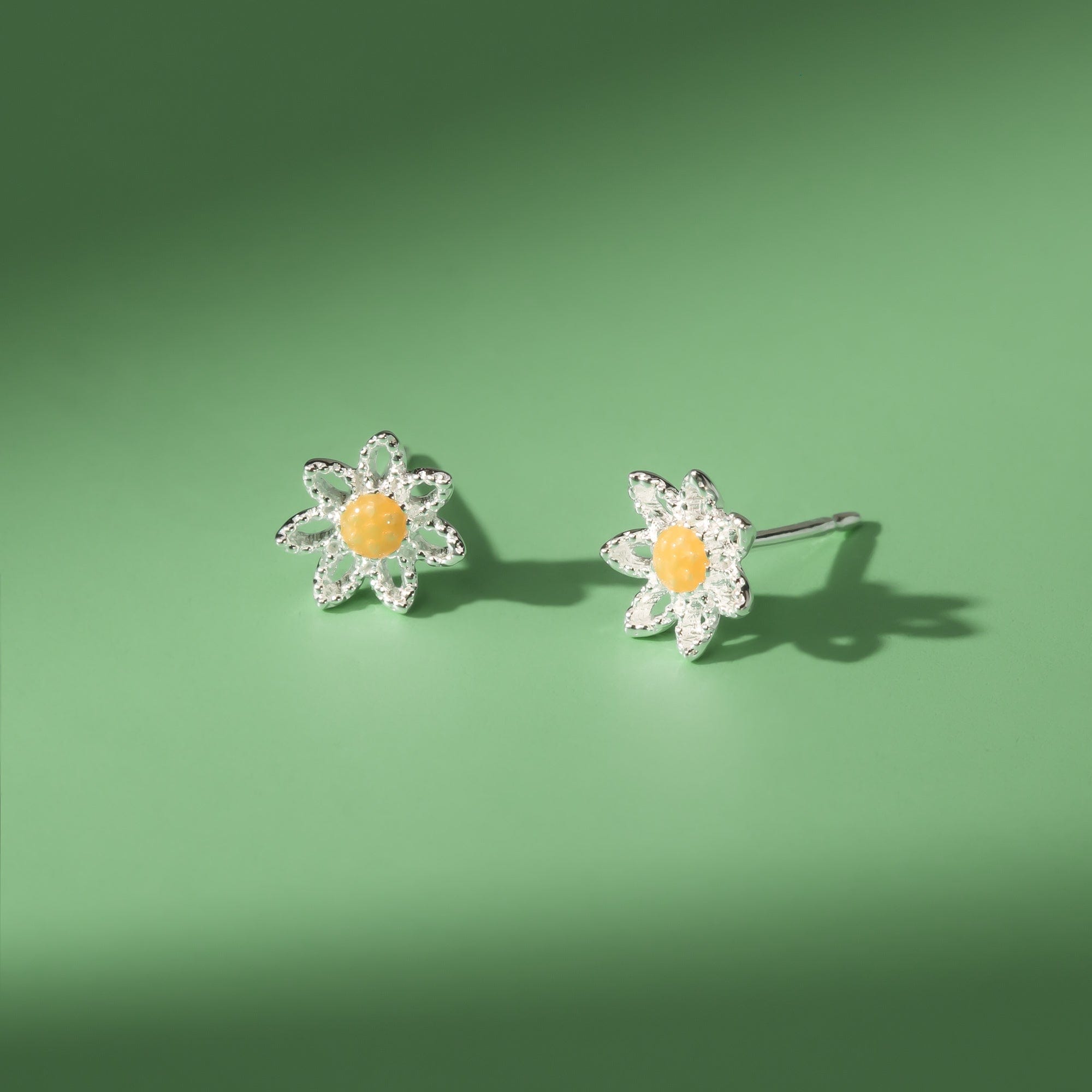 Boma Jewelry Golden Bloom Sunflower Studs