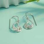 Boma Jewelry Teardrop Filigree Curly Leaf Dangle Earrings