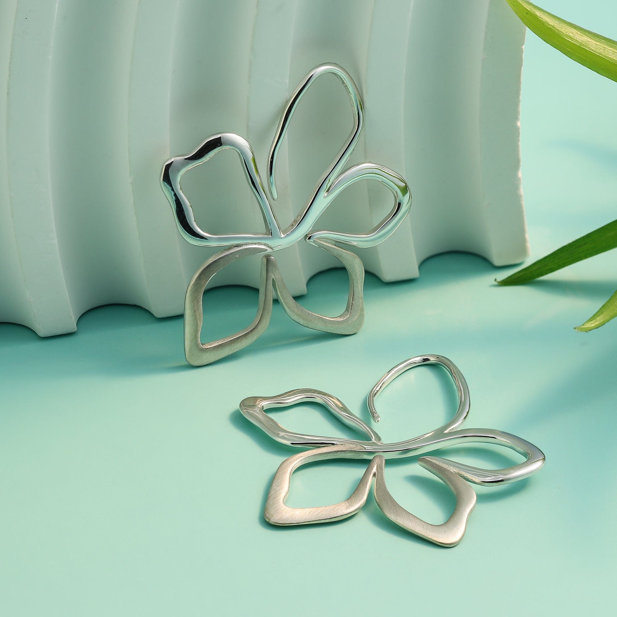 Boma Jewelry Tyla Jasmine Flower Petal Earrings