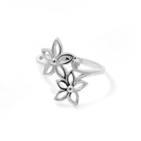 Boma Jewelry Tyla Twin Jasmine Flower Ring