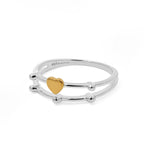 Boma Jewelry Sabrina Duo Heart Ring