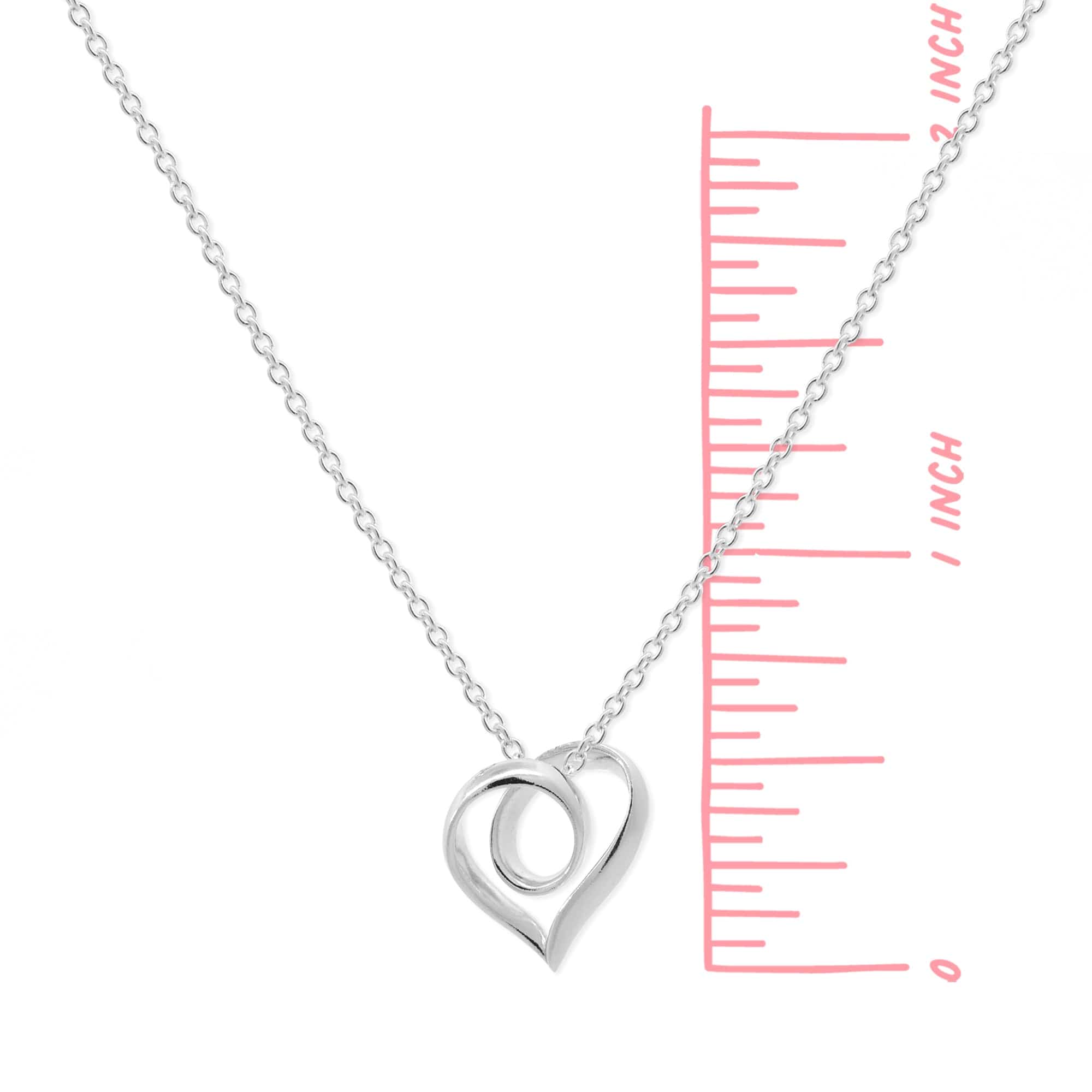 Boma Jewelry Infinite Loop Heart Pendant