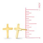 Boma Jewelry Minimal Cross Studs