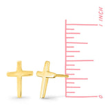 Boma Jewelry Minimal Cross Studs