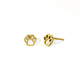 Boma Jewelry Puppy Dog Paw Studs