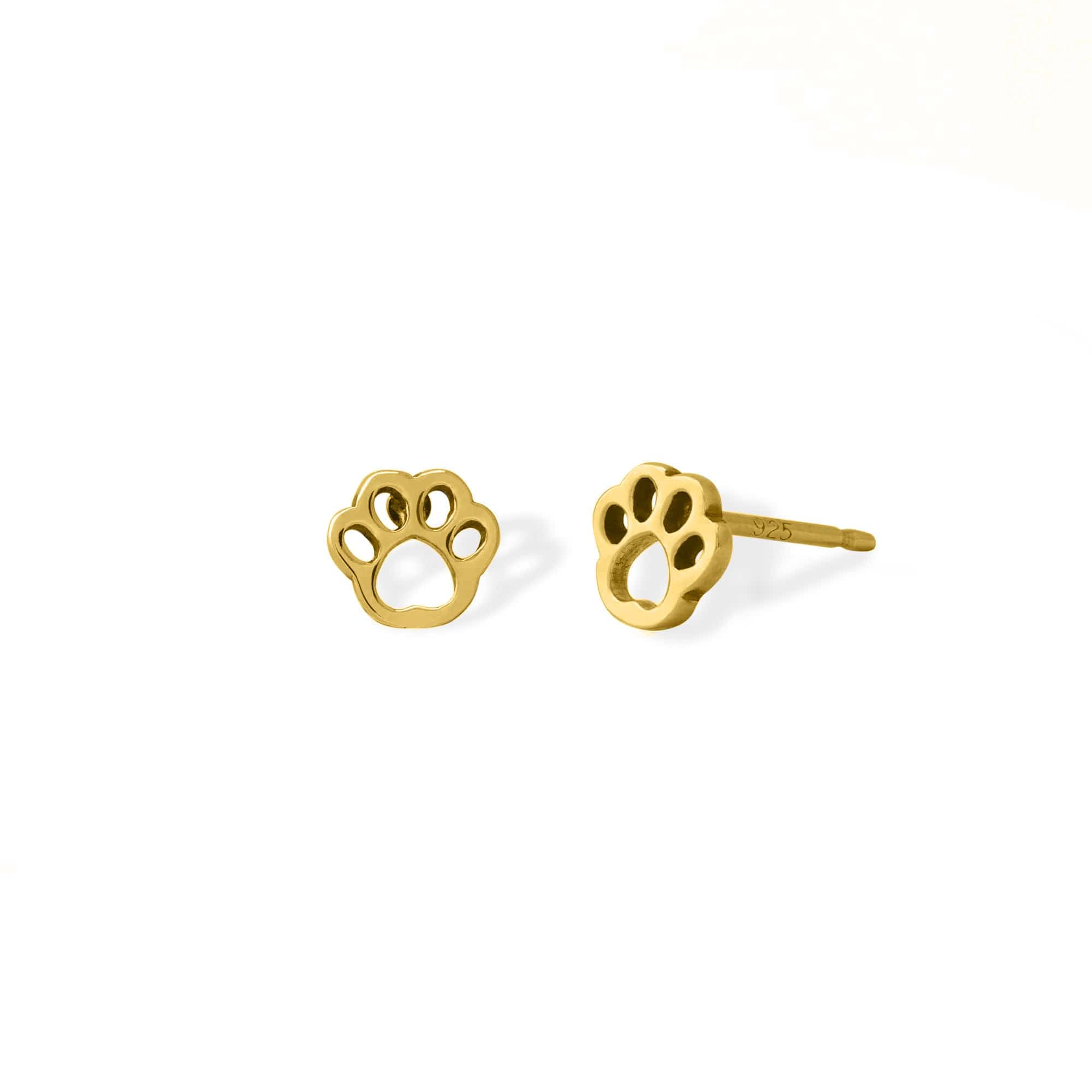 Boma Jewelry Puppy Dog Paw Studs