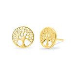 Boma Jewelry Tree of Life Stud Earrings